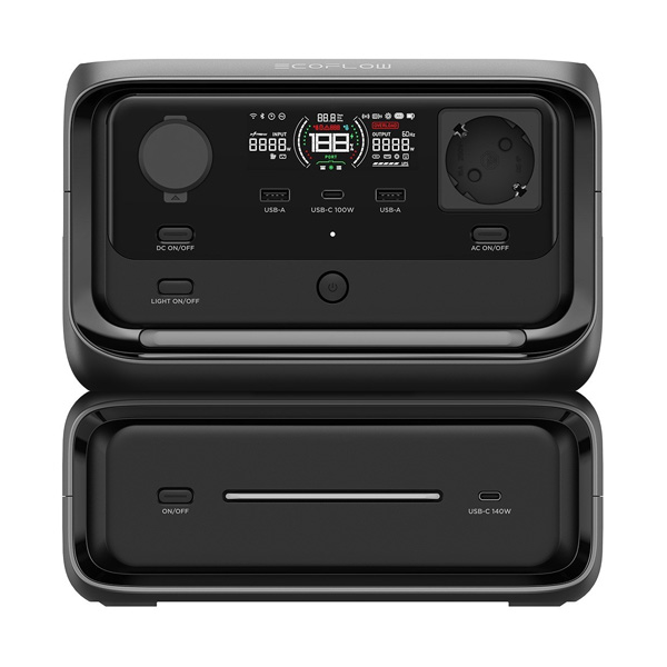 EcoFlow RIVER 3 Max huren in de regio Den Haag, Rotterdam, Zoetermeer, Delft, Berkel en Rodenrijs, Pijnacker, Nootdorp, Delfgauw en omstreken